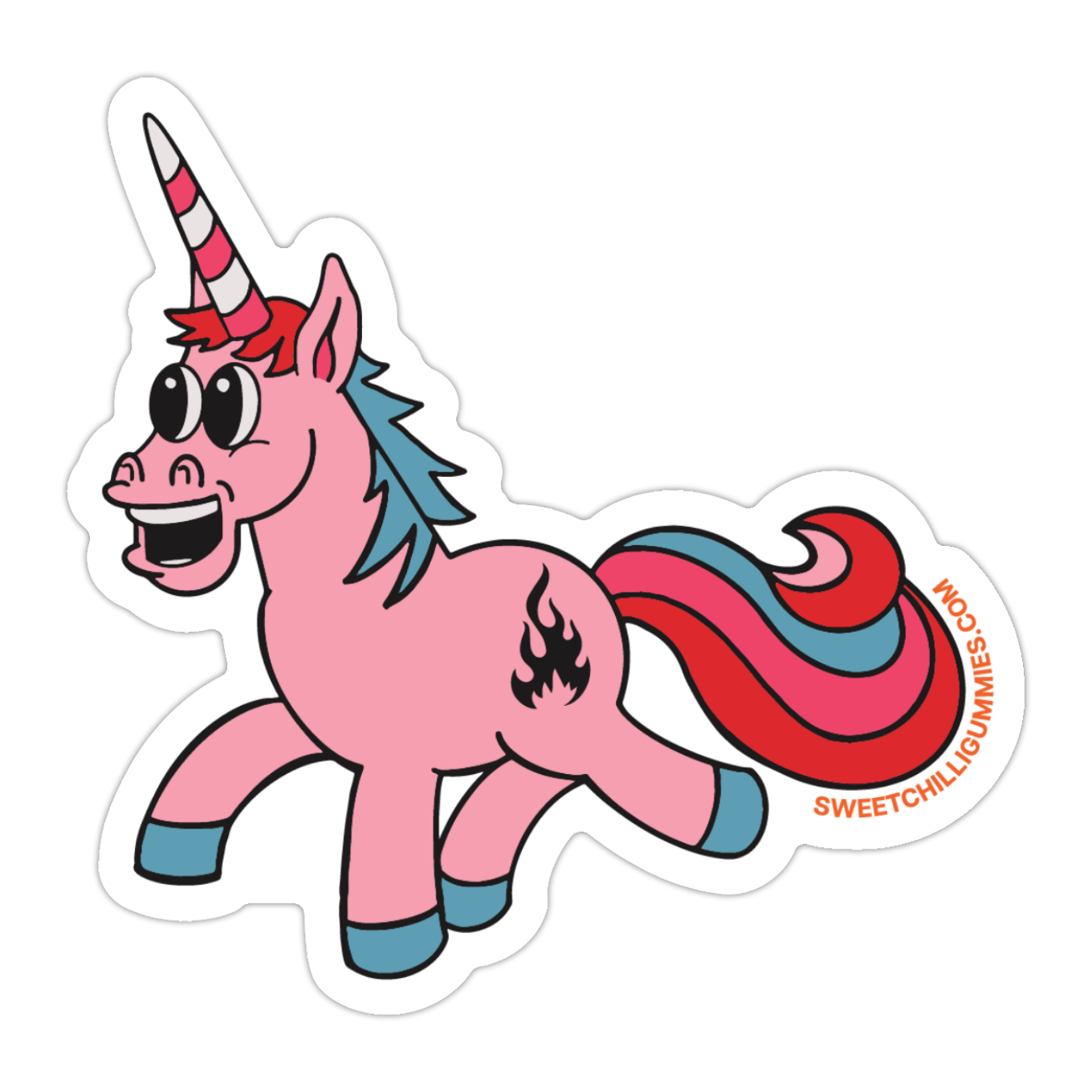 Unicorn Kiss Cut Sticker